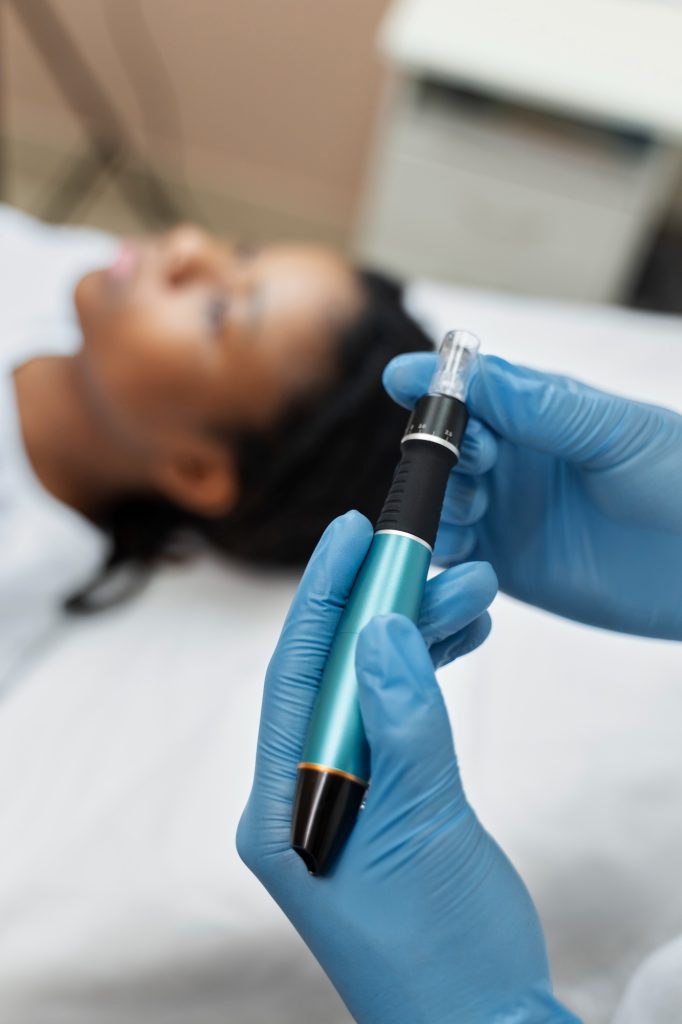 RF microneedling in Cumming, GA